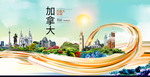 加拿大城市形象海报广告