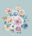 手绘花