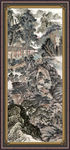 竖幅国画