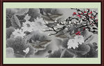 国画荷花