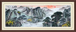 山水国画