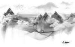 高大上风景山水画 TIF分层