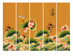 国画荷花