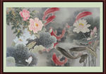 国画荷花