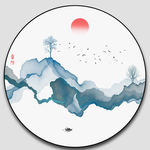 水墨画