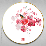 水墨梅花