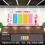 一训三风文化墙