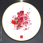 花鸟梅枝