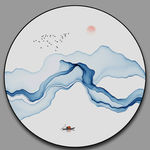 水墨山水画 禅意画 无框画