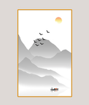 山水 水墨画