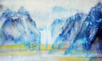 抽象油画
