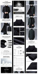 淘宝天猫冬男装羽绒服详情页模板