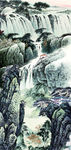 玄关 国画山水