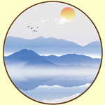 水墨画 水墨背景