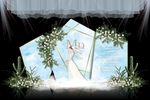 蓝色系婚礼