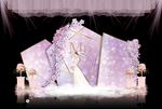 婚礼喷绘素材