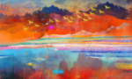 抽象油画