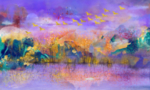 抽象油画