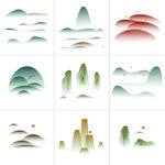 山脉风景