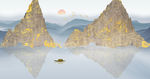 中式山水画