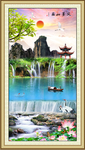 山水壁画
