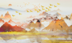 抽象油画