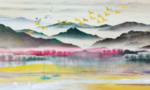 抽象油画