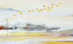抽象油画