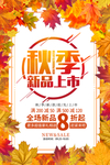 秋季上新秋季海报秋季新品