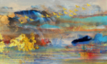抽象油画