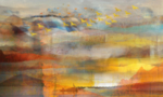 抽象油画