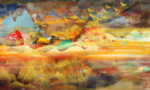 抽象油画