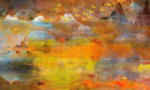 抽象油画