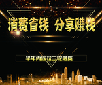 共享经济背景墙消费省钱分享赚钱