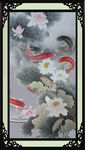水墨荷花