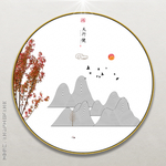 装饰水墨画