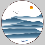 水墨画