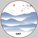 水墨画
