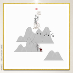 晕染山水