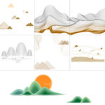 创意山水画