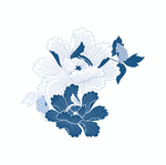 青花花纹