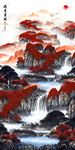 山水水墨画