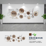 创意简约校园阅读文化墙