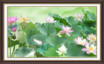 国画荷花