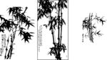 竹子矢量图  竹叶