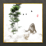 淡雅水墨