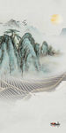 中式 新品国画山水 TIF分层