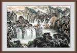 客厅山水画
