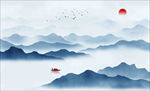 意境山水画