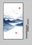 新中式玄关山水